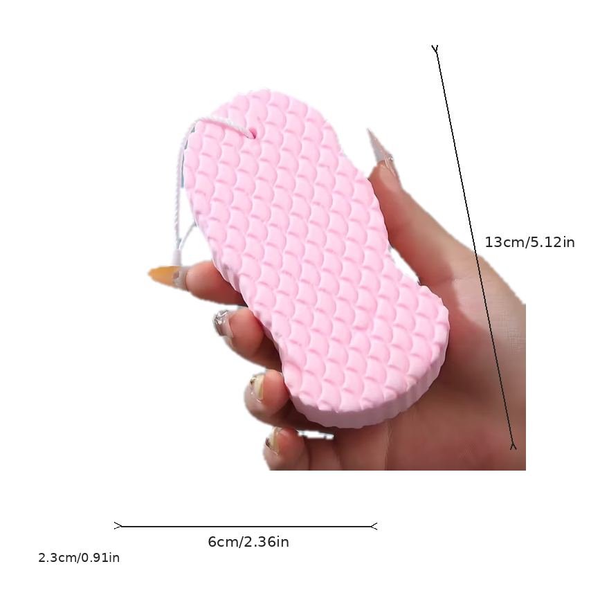 Éponge Sérénicia™ — La solution douce pour les jambes de fraise