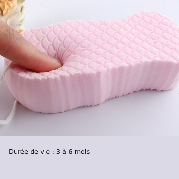 Éponge Sérénicia™ — La solution douce pour les jambes de fraise